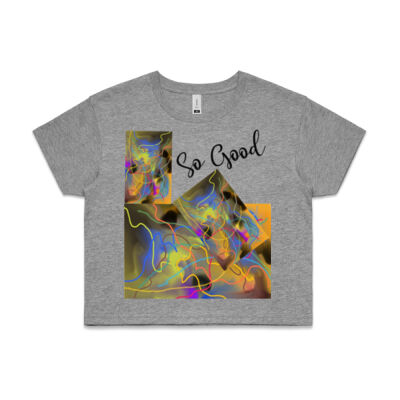 AS COLOUR, 4008 Mali Women's Mali Boutique Capped Sleeve  - AS Colour CROP TEE - 4062 Thumbnail