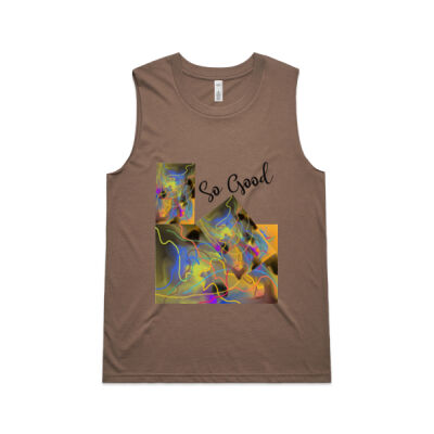 AS COLOUR, 4008 Mali Women's Mali Boutique Capped Sleeve  - AS Colour Women's Brooklyn Tank Thumbnail